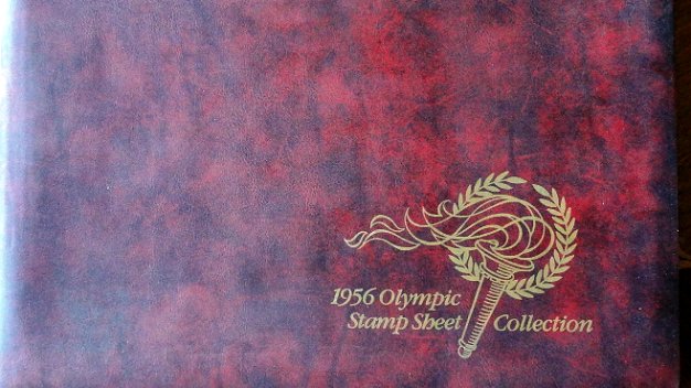 Olympic Dominican Republic 1956 Olympic Stamp Sheet Collection. Original boxed set including the Certificate of Authenticity and...